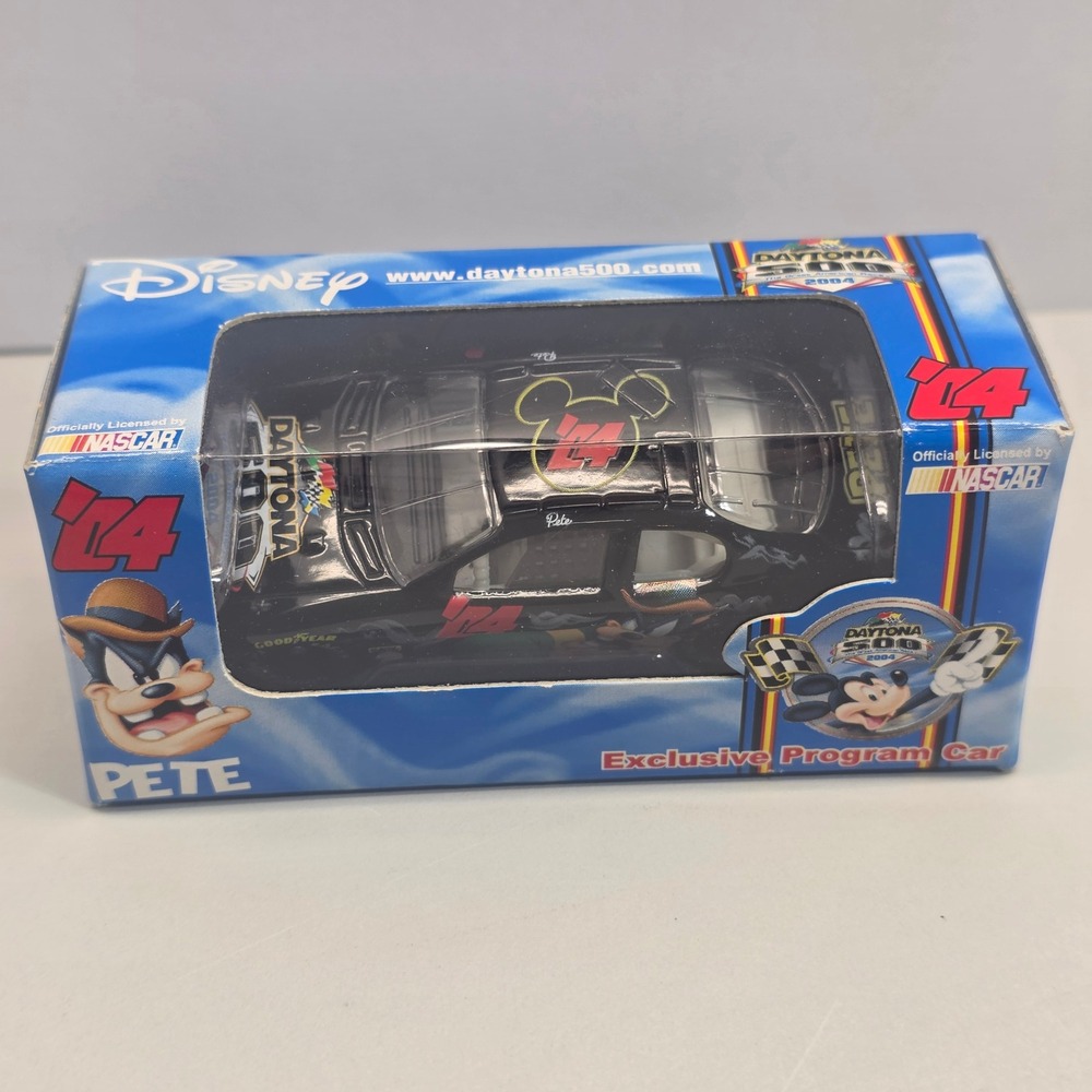 Disney Pete NASCAR 2004 Daytona 500 Exclusive Program Car 1:64‎ Team Caliber #24